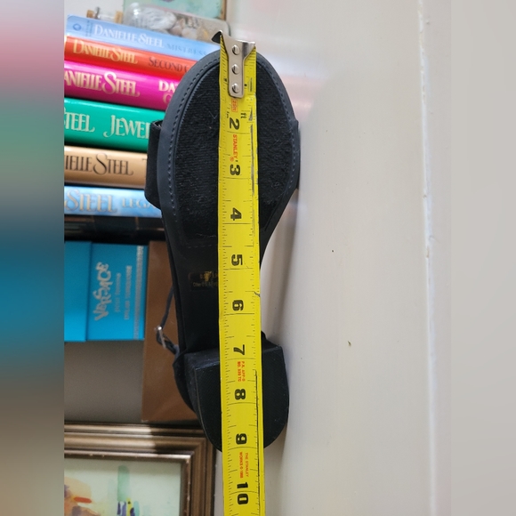 Black Suede Prom shoes - Picture 4 of 5